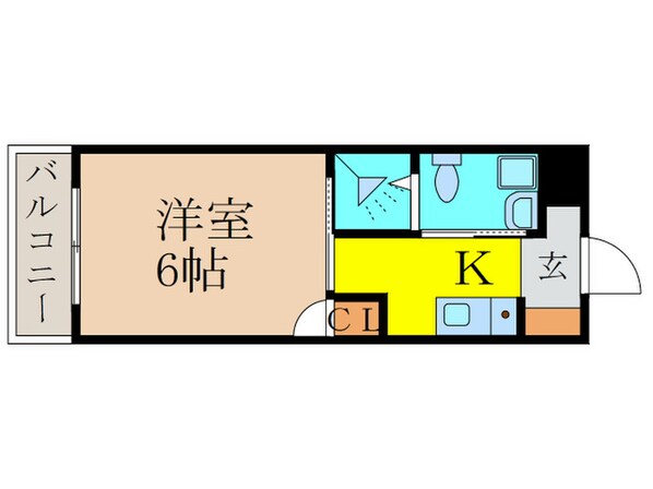 グランドール御影の物件間取画像